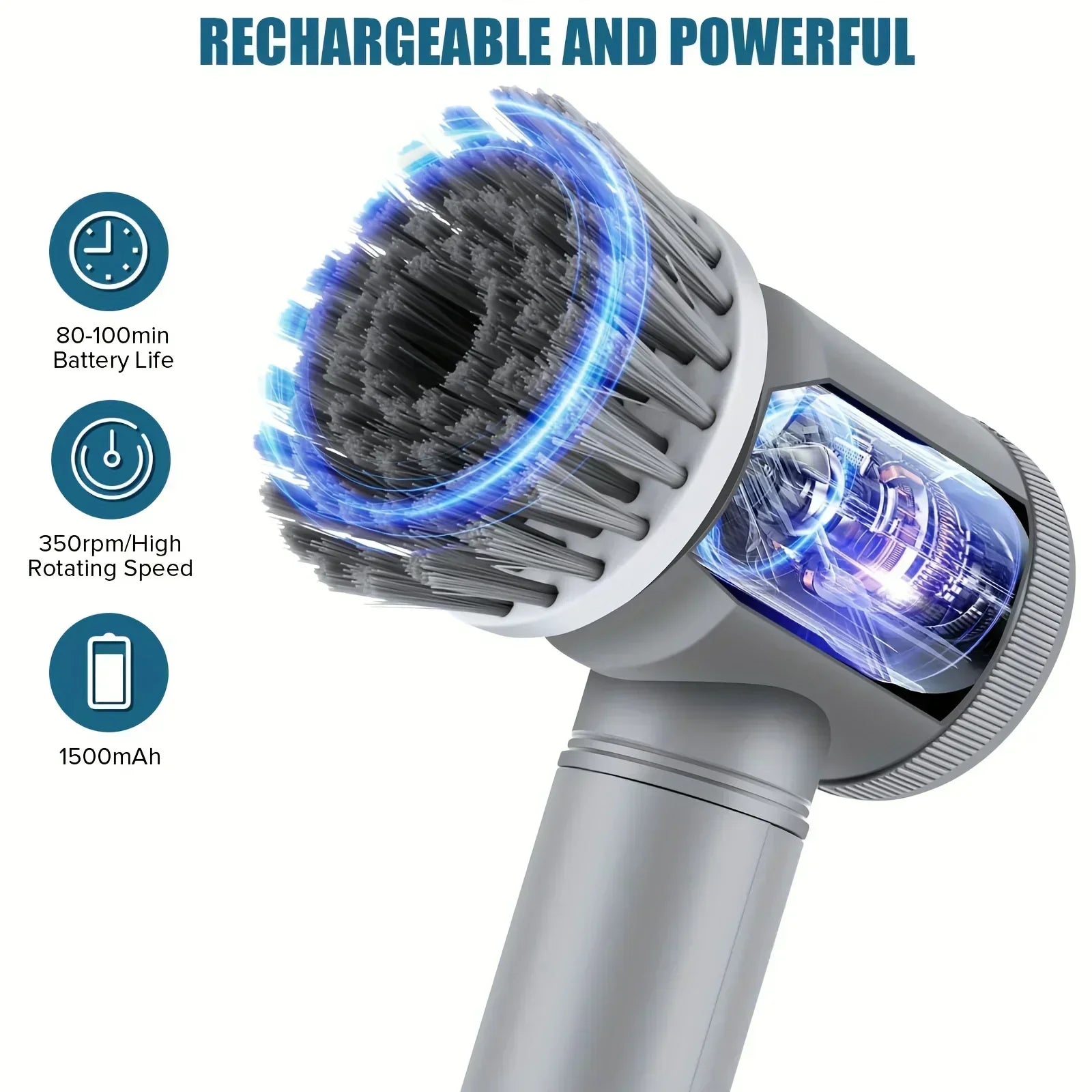 PowerScrub™ Electric Spin Scrubber