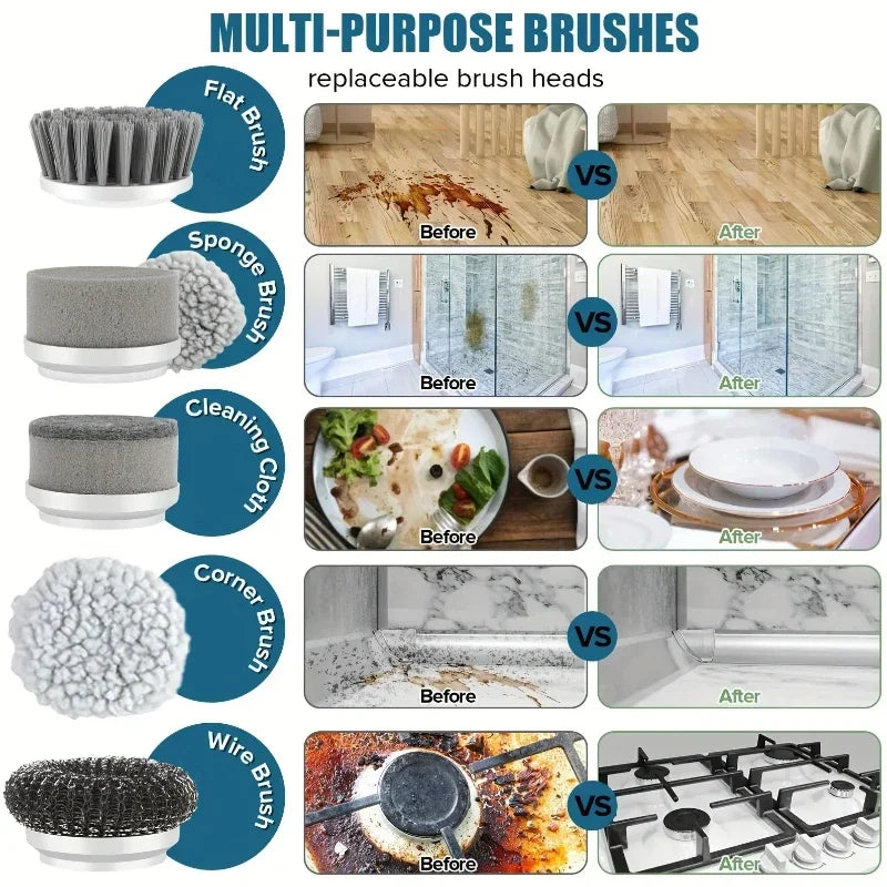 PowerScrub™ Electric Spin Scrubber